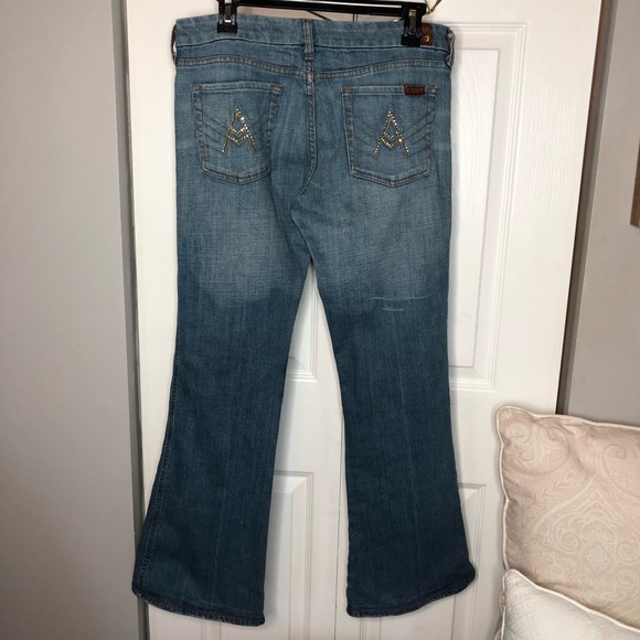 Seven For All Mankind Pocket Womens Jeans - Picture 7 of 8